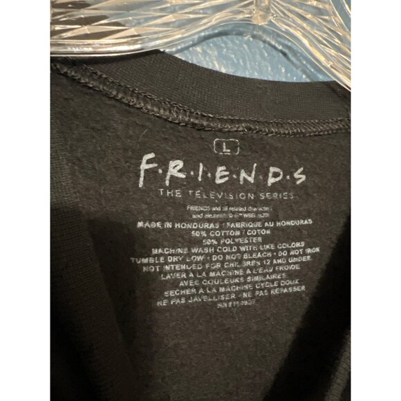 Friends TV Show Womens Sweatshirt Black L - Picture 3 of 5